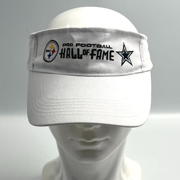 PRO Football Hall of Fame Visor - Steelers vs Cowboys - Collectible - Picture 1 of 6